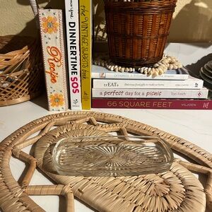 Vintage Clear Glass  Butter Dish 🧈
